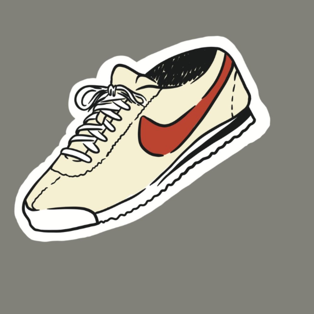 COPY - Nike Vinyl Sticker, 3 inches big 3/10% off
